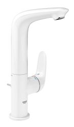 GROHE EUROSTYLE SINGLE-LEVER BASIN MIXER | MOON WHITE/CHROME
