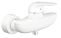 GROHE EUROSTYLE SINGLE-LEVER SHOWER MIXER | MOON WHITE/CHROME 1/2 IN