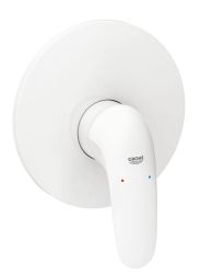 GROHE EUROSTYLE SINGLE-LEVER SHOWER MIXER | MOON WHITE/CHROME