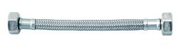 FLEXITALY STAINLESS STEEL FLEXIBLE HOSE DN8 1/2F X 1/2F | 120 CM