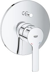 GROHE LINEARE SINGLE-LEVER BATH MIXER | CHROME