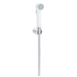 GROHE TEMPESTA-F TRIGGER SPRAY 30, SPRAY SET, 1 SPRAY | CHROME/WHITE, 1250 MM METAL HOSE
