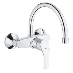 GROHE EUROSMART SINGLE-LEVER SINK MIXER | CHROME 1/2 IN