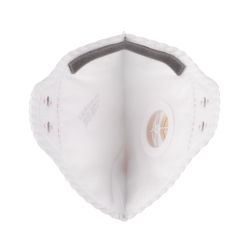 MILWAUKEE FFP2 FOLDABLE RESPIRATOR WITH VALVE - 15PC