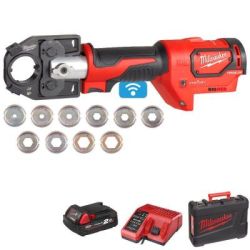 MILWAUKEE M18 FORCE LOGIC HYDRAULICCABLE CRIMPER KIT |[M18HCCT-201C L-SE]