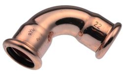 PEGLER VSH XPRESS COPPER ELBOW | S12/7002A | 35 MM
