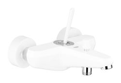 GROHE EURODISC JOY SINGLE-LEVER BATH MIXER | MOON WHITE/CHROME 1/2 IN