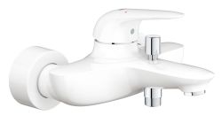 GROHE EUROSTYLE SINGLE-LEVER BATH MIXER | MOON WHITE/CHROME 1/2 IN
