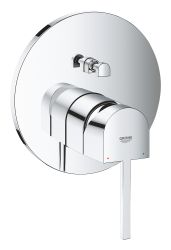 GROHE PLUS SINGLE-LEVER MIXER WITH 2-WAY DIVERTER | CHROME