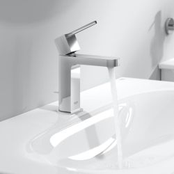 GROHE PLUS SINGLE-LEVER BASIN MIXER | S-SIZE CHROME 1/2 IN