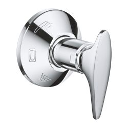 GROHE HEAD PART LEVER + SHIELD + SLIDING FLANG|CHROME