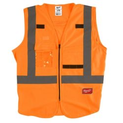 MILWAUKEE HI-VISIBILITY VEST ORANGE | 2XL/3XL | 1pc