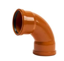 ULTRA DRAIN BEND 87.5° UPVC D D110