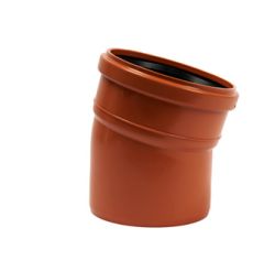 ULTRA DRAIN BEND 15° UPVC S D160