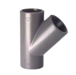 UPVC 45 DEG Y BRANCH 3/4