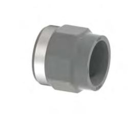 UPVC FEMALE PLAIN X THREADED SOCKET 1 1/4