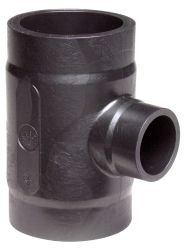 PE100 B/F REDUCING TEE SDR17 160X110MM