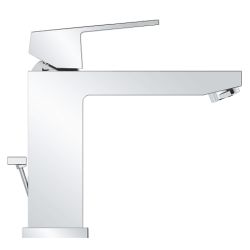 GROHE EUROCUBE SINGLE-LEVER BASIN MIXER | CHROME M-SIZE 1/2 IN