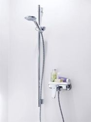 GROHE TEMPESTA 100 SHOWER HEAD SET, 3 SPRAYS | CHROME