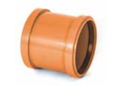 UPVC DRAIN DOUBLE COUPLER 160MM