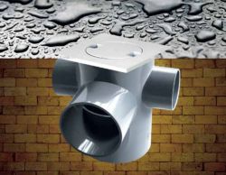ABS FLOOR TRAP 50MM S/W 4X3X2