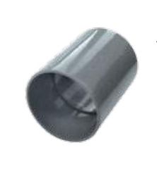 ABS STRAIGHT CONNECTOR GREY 1 1/4