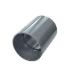 ABS STRAIGHT CONNECTOR GREY 1 1/2