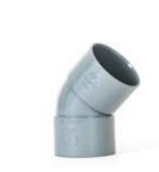ABS BEND GREY 45DEG 2