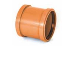 UPVC DRAIN C/R DOUBLE SOCKET 82MM