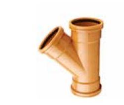 UPVC DRAIN TRB SKT 'Y' BRANCH 45 DEG 160MM