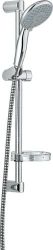 KLUDI POLO SHOWER RAIL 4 SPRAY SHOWER SET (120 MM) L = 600MM (HAND SHOWER+HOSE+BAR+ SOAP DISH)