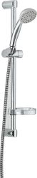 KLUDI POLARIS & PROJECT SHOWER RAIL 1 SPRAY SHOWER SET L = 600MM (HAND SHOWER+SOAPDISH+HOSE+BAR)