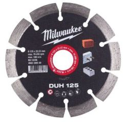 MILWAUKEE DIAMOND CUTT.WHEEL DUH 125 P1A