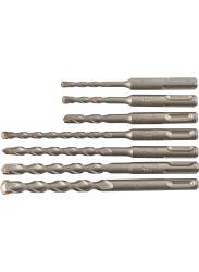 MILWAUKEE HAMMER DRILL BIT SDS+ CONTRACTOR SET - 7 PC EU