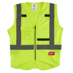 MILWAUKEE HI-VISIBILITY VEST YELLOW - S/M