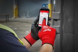 MILWAUKEE DIPPED GLOVES CUT LEVEL 3/C [12PCS] | LARGE | 9