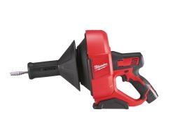 MILWAUKEE M12 SUB COMPACT DRAIN CLEANER WITH SPIRAL DIAMETER 8 MM KIT,2X2.0AH BAT PACKS, C12 C CHR|[M12BDC8-202C]