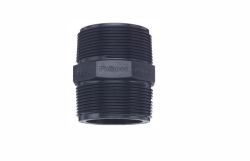 POLY MALE THREADED REDUCING NIPPLE 1 X 1/2