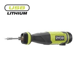 RYOBI 4V USB LITHIUM CORDLESS SOLDERING IRON, BARE TOOL [RSI4-0]