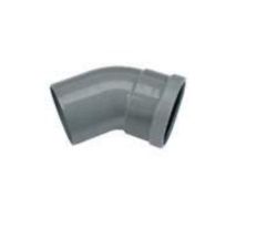 UPVC SOIL BEND 45DEG RR/SP 200MM