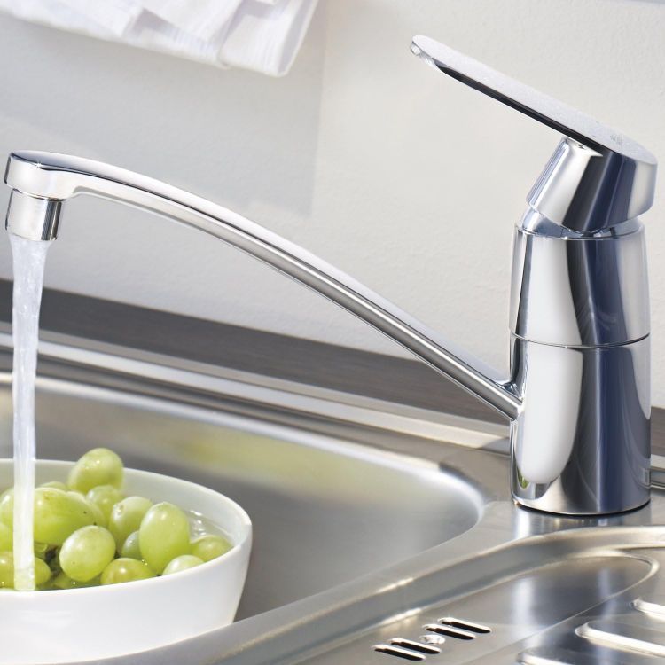 GROHE EUROSMART COSMOPOLITAN SINGLE LEVER SINK MIXER|1/2 IN|CHROME