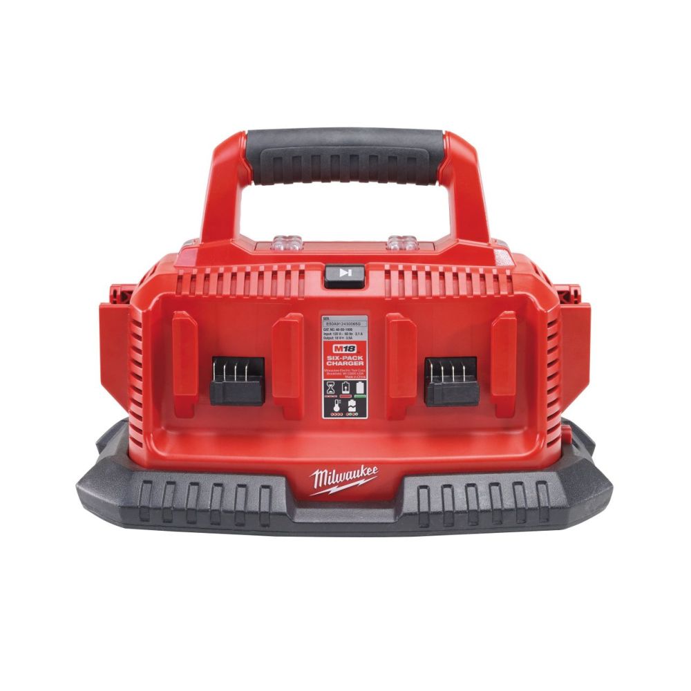 MILWAUKEE MULTI BAY SEQUENTIAL CHARGER |14-18V|[M14-18C6]