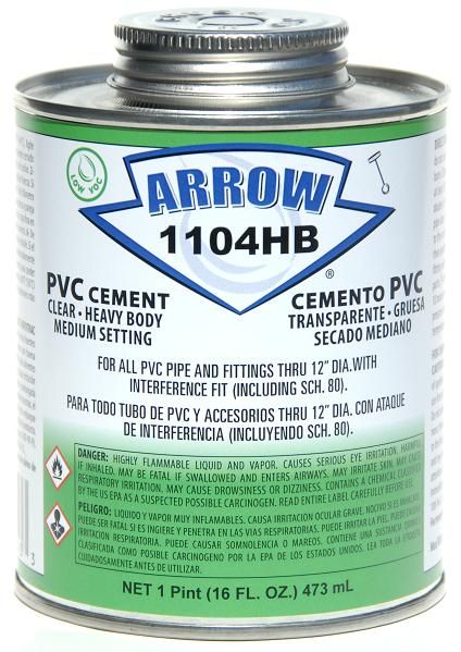 ARROW PVC SOLVENT CEMENT CLEAR | 473 ML