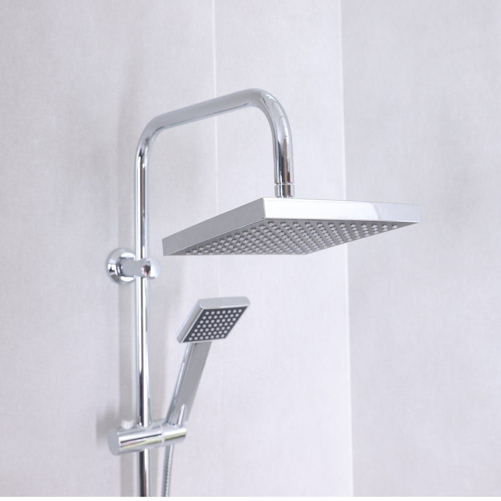 MILANO LUXURY SQUARE SHOWER COLUMN CHROME