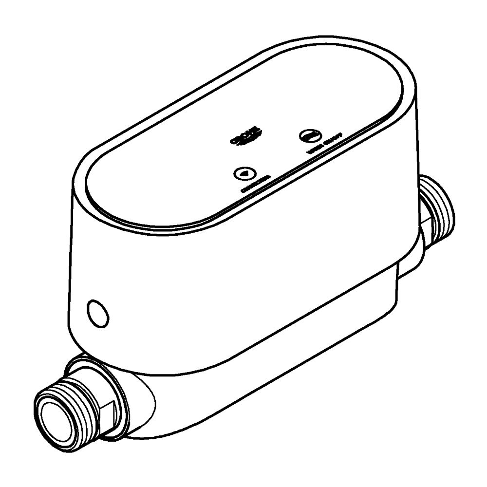 GROHE SENSE KIT: 1 GROHE SENSE GUARD SMART WATER CONTROLLER, 3 GROHE SENSE SMART WATER SENSOR, WHITE