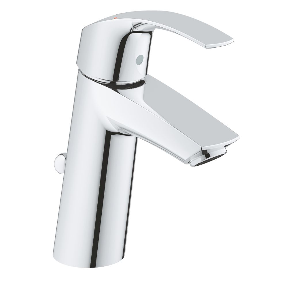 GROHE EUROSMART SINGLE-LEVER BASIN MIXER | CHROME M-SIZE 1/2 IN