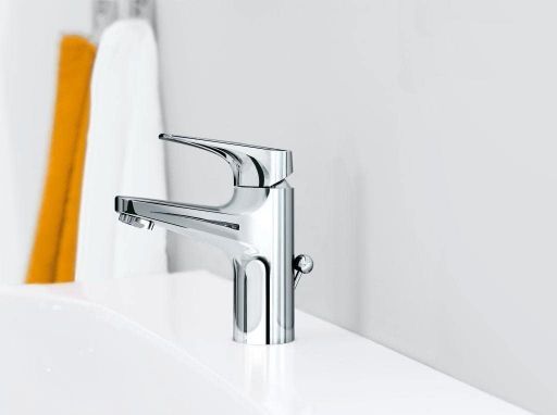 GROHE BAUFLOW SINGLE-LEVER BASIN MIXER | CHROME S-SIZE 1/2 IN