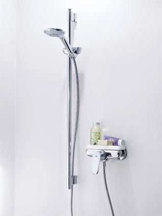 GROHE TEMPESTA 100 SHOWER HEAD SET, 3 SPRAYS | CHROME