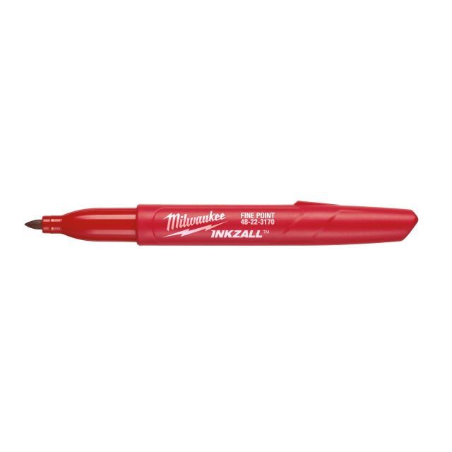MILWAUKEE INKZALL FINE POINT MARKER RED