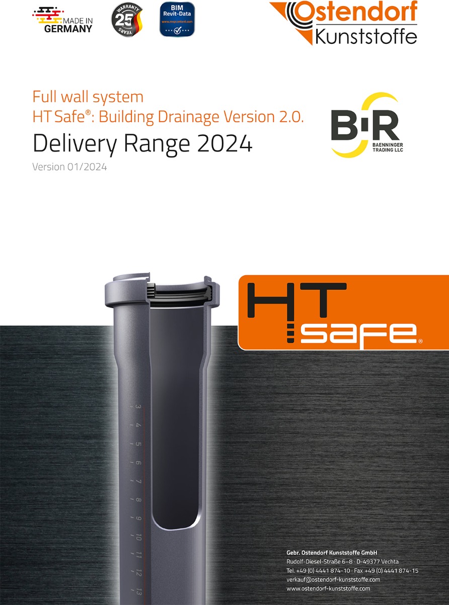 Ostendorf HT Safe Low Noise Pipes